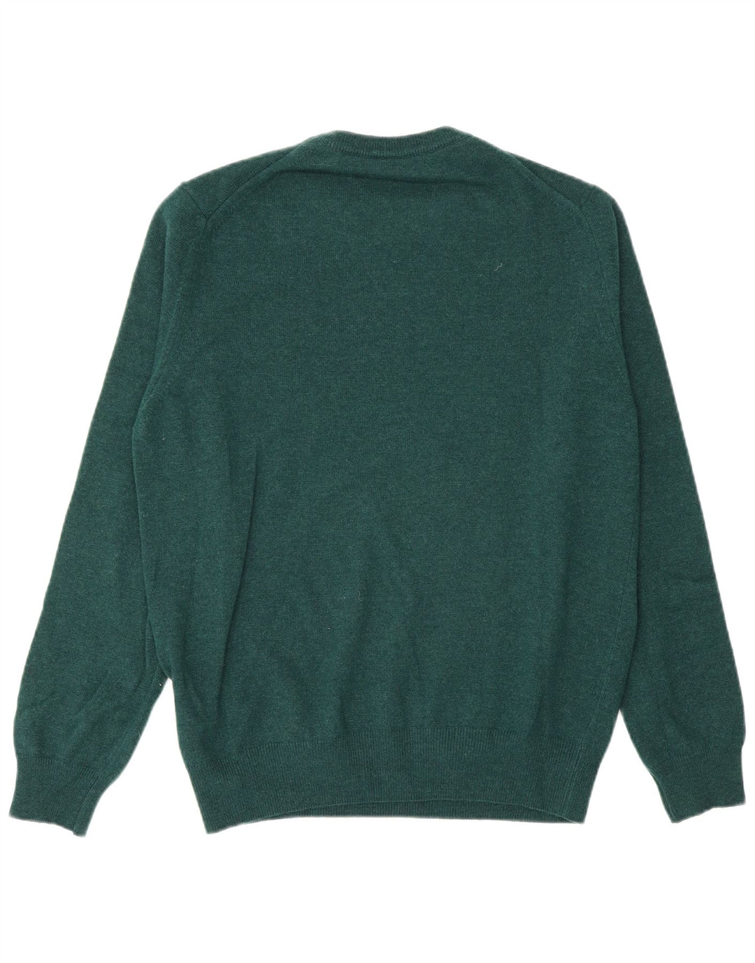 Suéter masculino Marina Yachting com gola redonda de lã verde médio