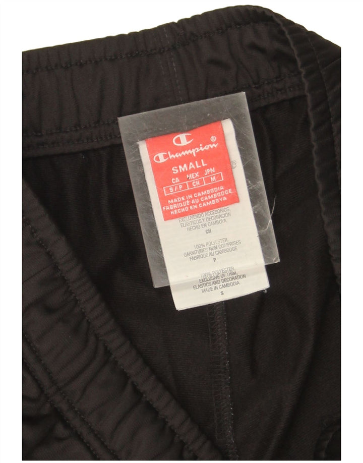 Calça de treino masculina Champion Joggers pequeno poliéster preto
