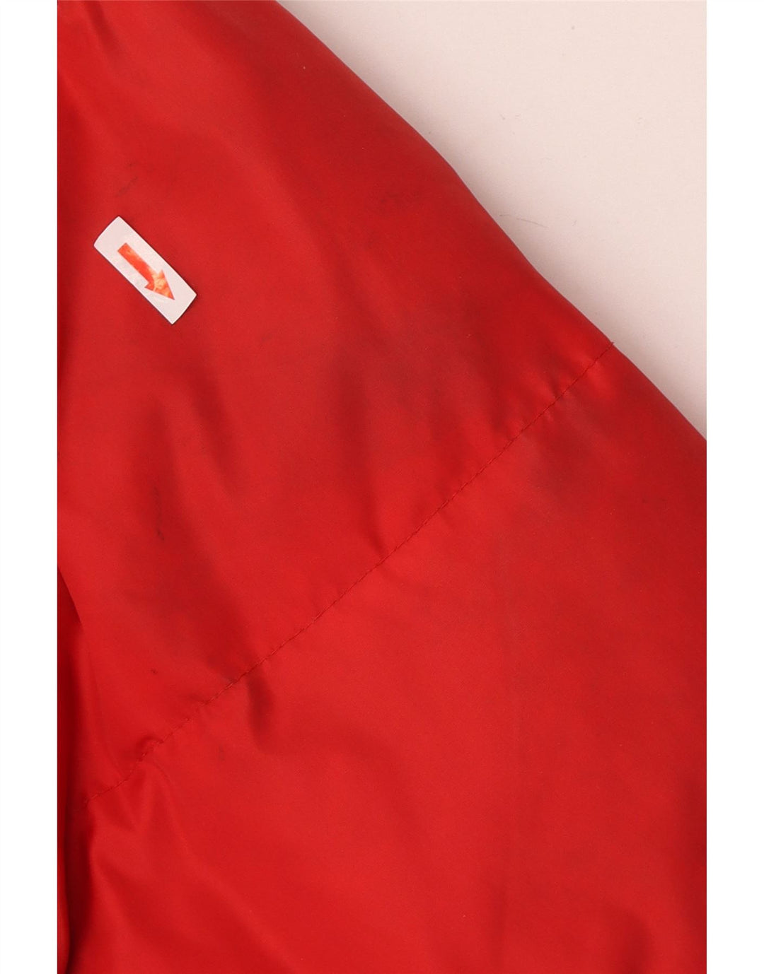 Jaqueta acolchoada gráfica uniforme masculina dos EUA UK 42 XL vermelha