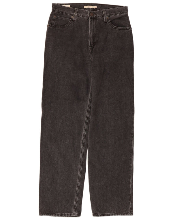Jeans feminino Levi's Dad Tapered W26 L30 algodão cinza