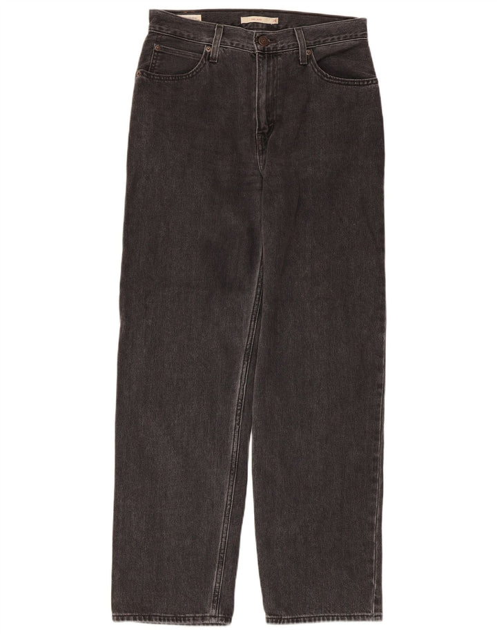Jeans feminino Levi's Dad Tapered W26 L30 algodão cinza
