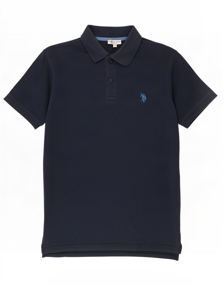 US Polo Assn. Camisa Masculina Média Azul Marinho