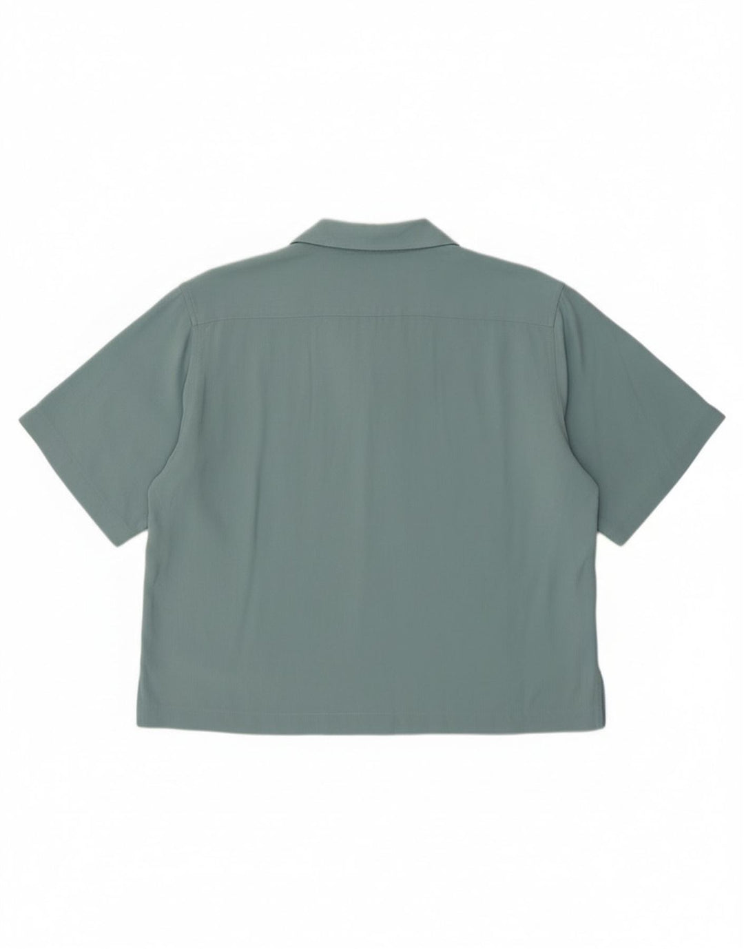 Camisa de manga curta feminina Tommy Bahama Reino Unido 12 espinha de peixe turquesa média