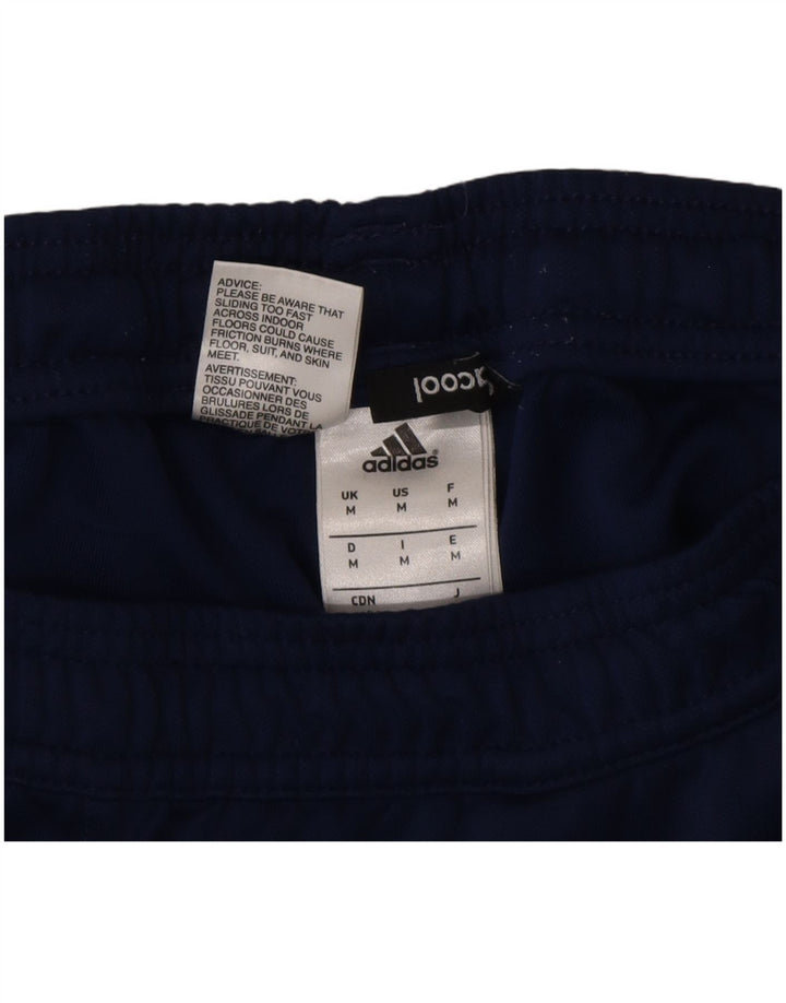 Calça de treino masculina Adidas Climacool médio azul marinho colorblock