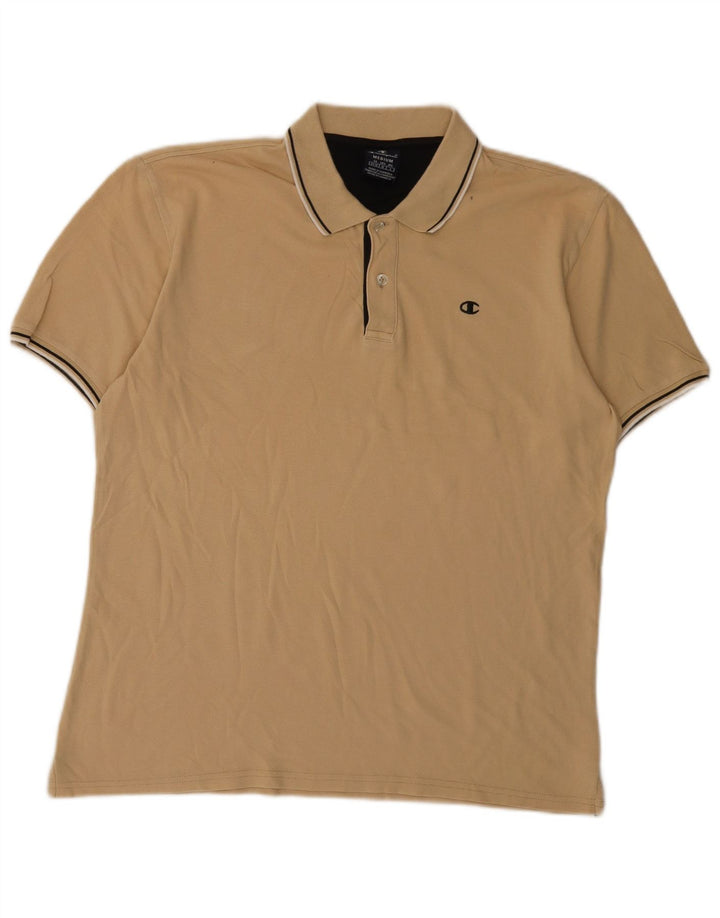 Camisa polo masculina Champion médio bege