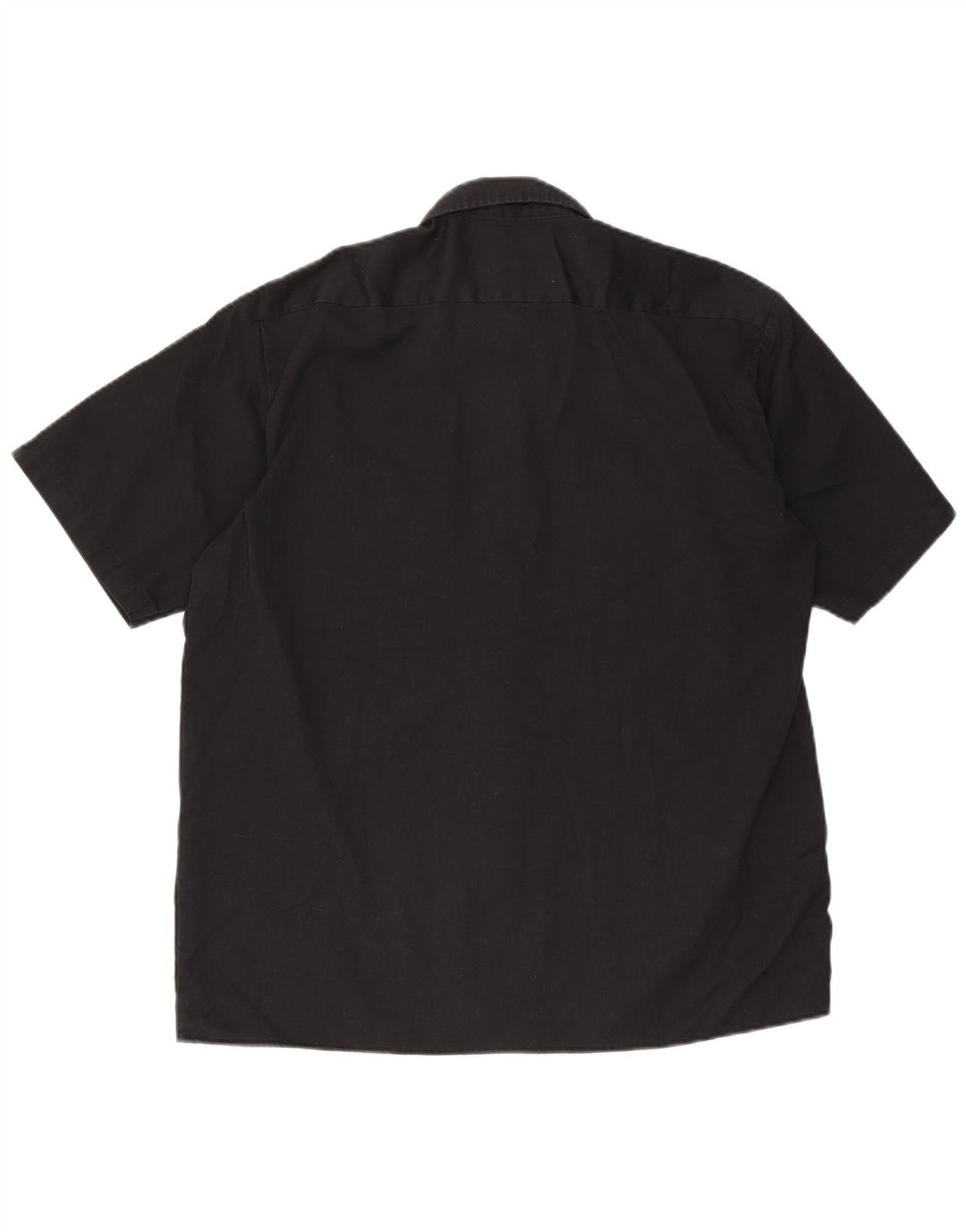Camisa masculina Dickies de manga curta grande poliéster preto