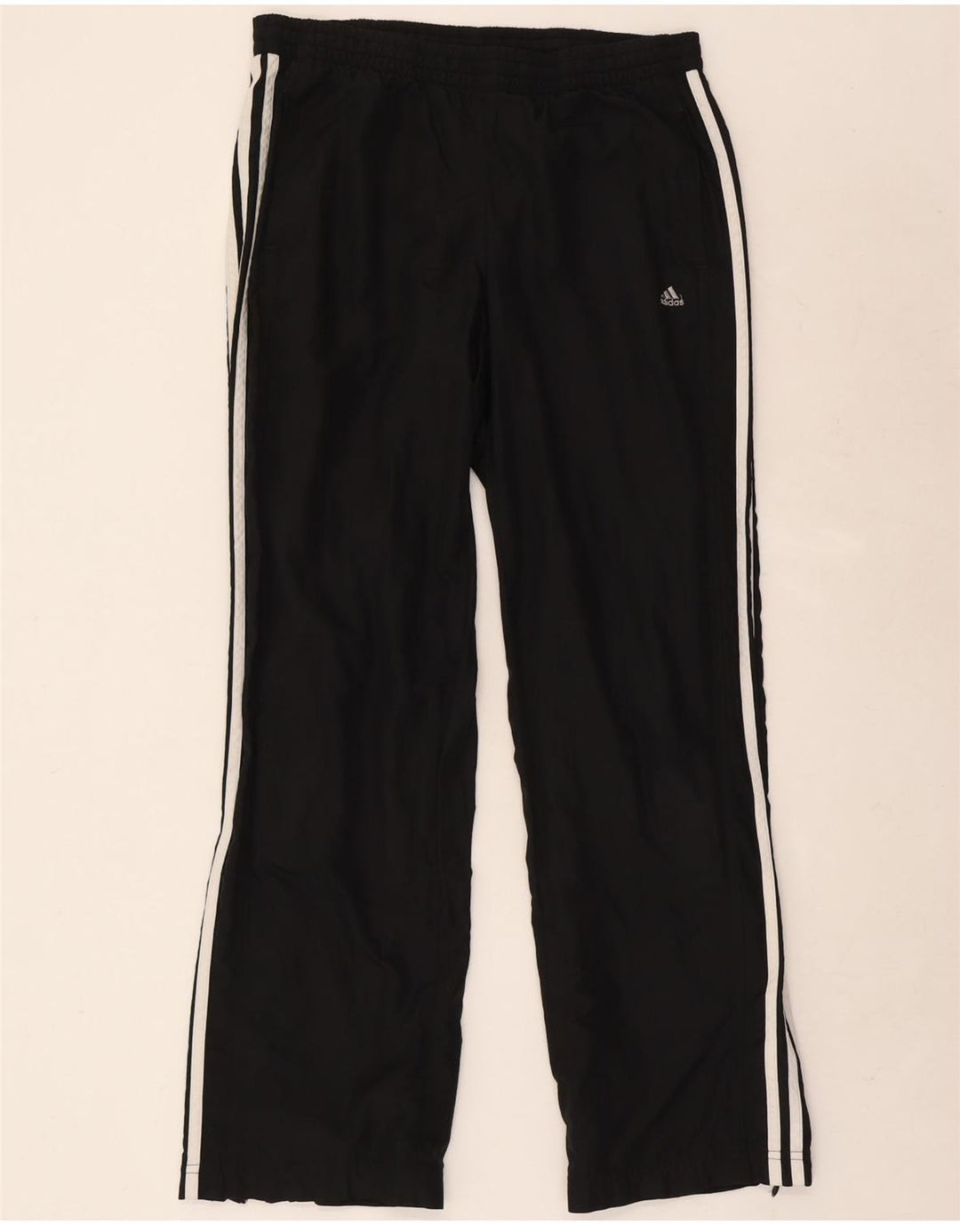 Calça de treino feminina Adidas UK 14 poliéster preto médio