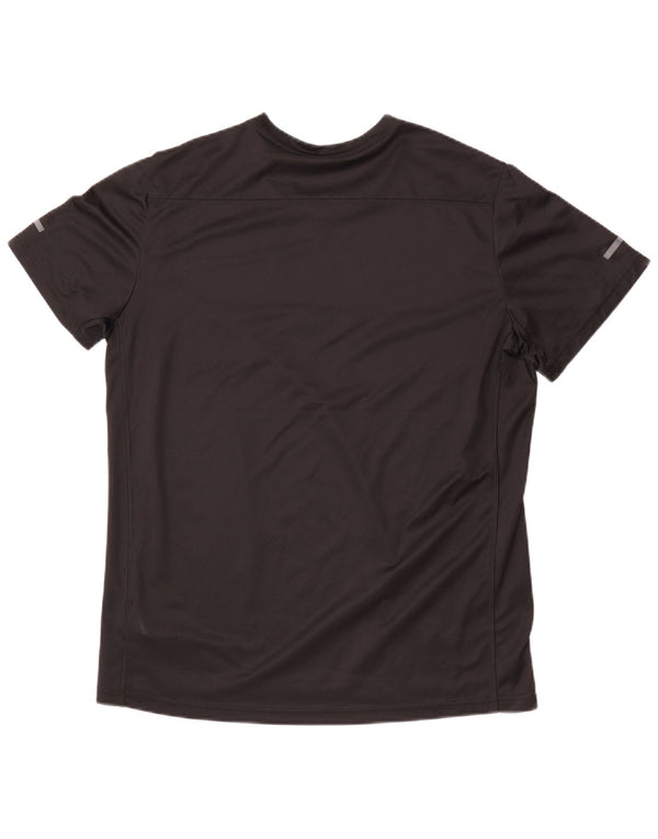 Adidas Mens Aeroready Camiseta Top Grande Poliéster Preto