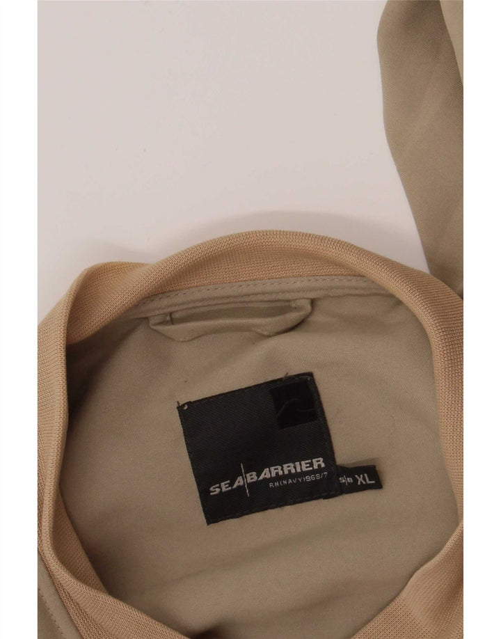 Jaqueta bomber masculina Sea Barrier UK 42 XL bege