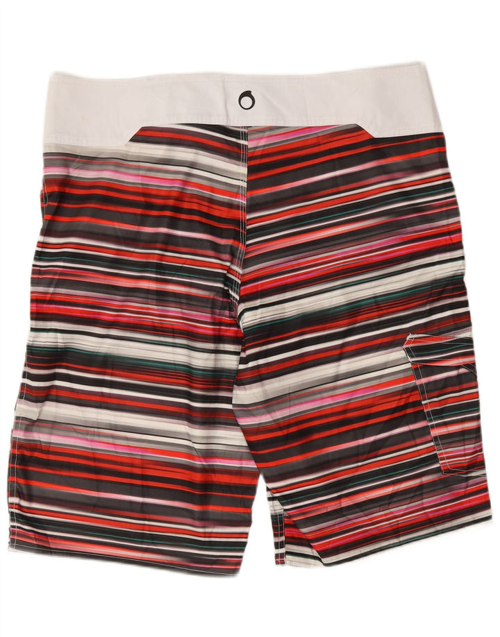 Shorts de natação masculino TRIBORD Cargo EU 46 pequeno listrado multicolorido