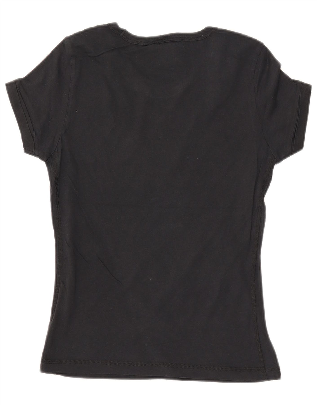 Camiseta feminina CHAMPION Heritage Classics com estampa gráfica UK 10 pequena preta