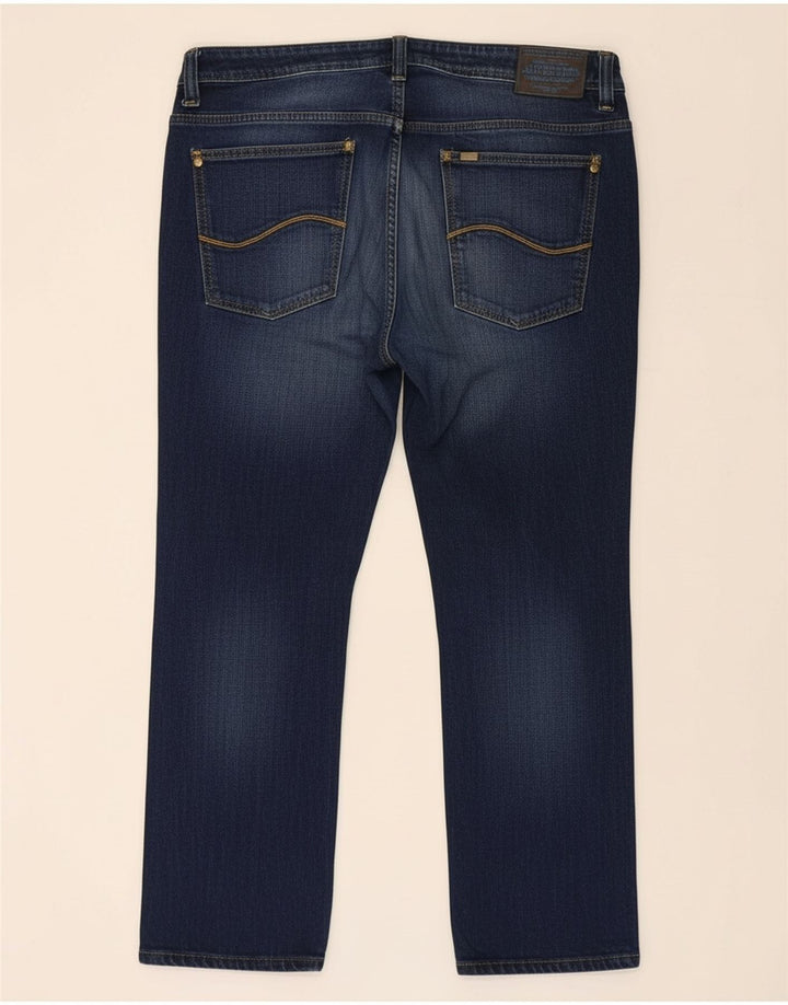 Jeans retos masculinos LEE W38 L29 algodão azul