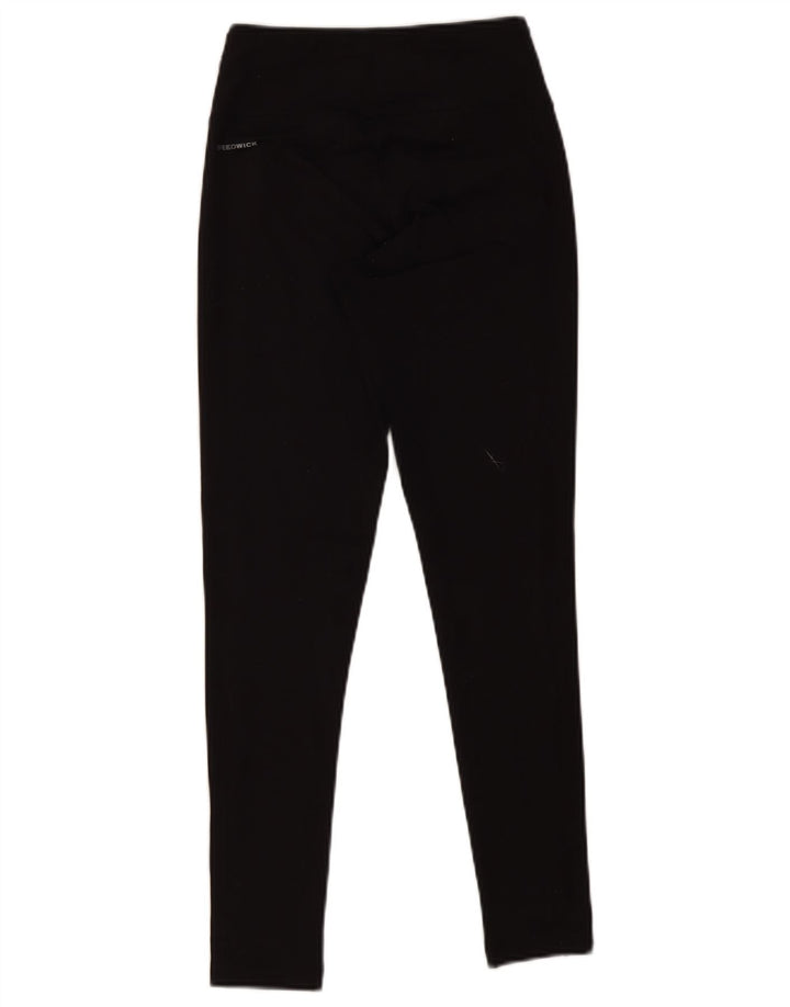 Leggings femininos REEBOK UK 4/6 XS poliéster preto