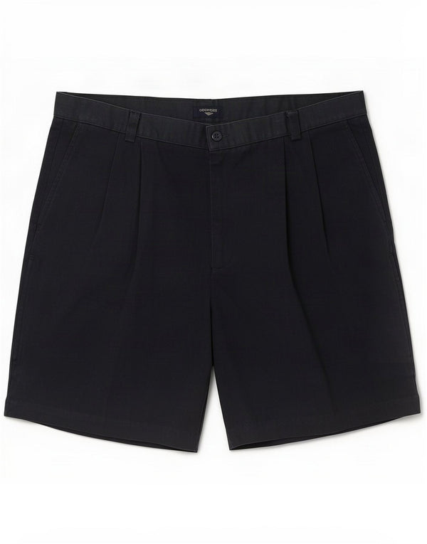 Dockers Womens Pegged Chino Shorts XL W40 Algodão azul marinho