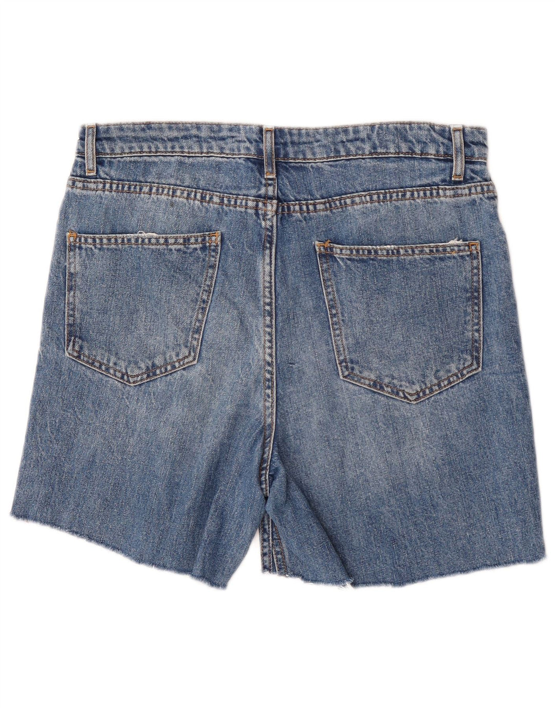 Shorts jeans feminino Zara EU 40 médio W30 algodão azul