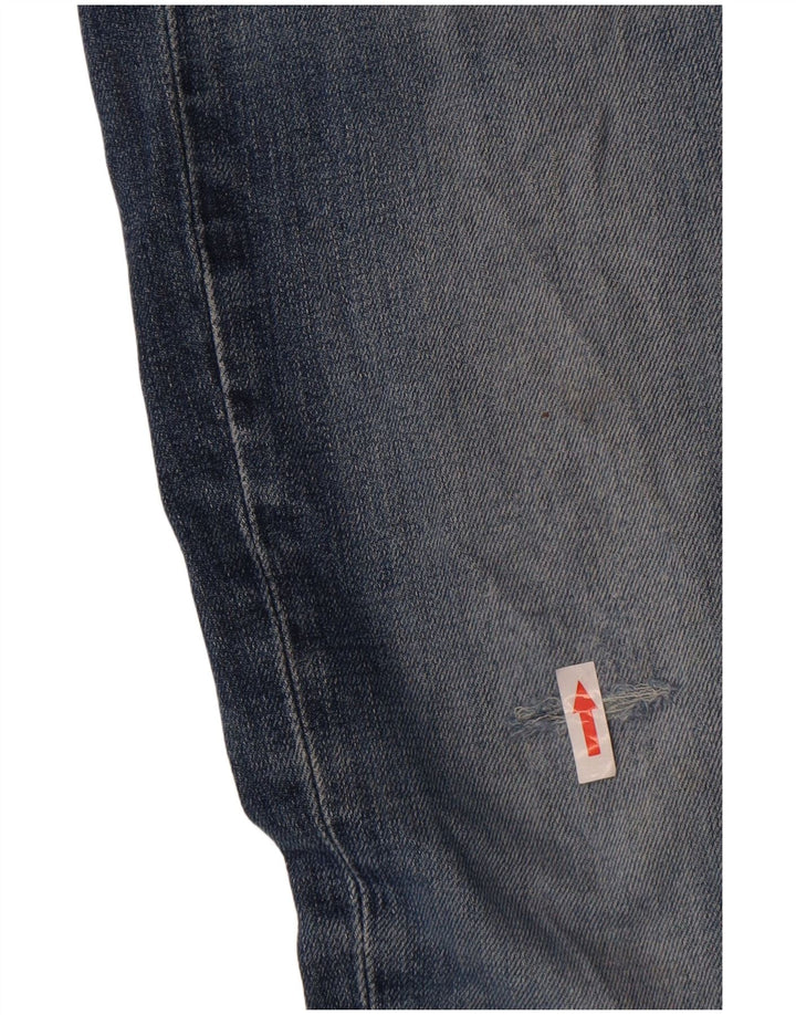 Calça jeans feminina Levi's 511 Slim W32 L34 azul algodão