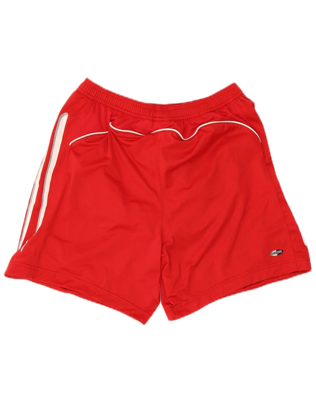 Adidas Mens Sport Shorts Médio Poliéster Vermelho