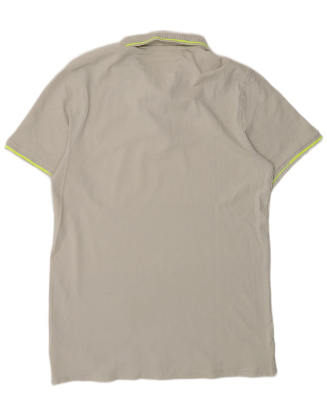 Camisa polo masculina LIU JO grande algodão branco