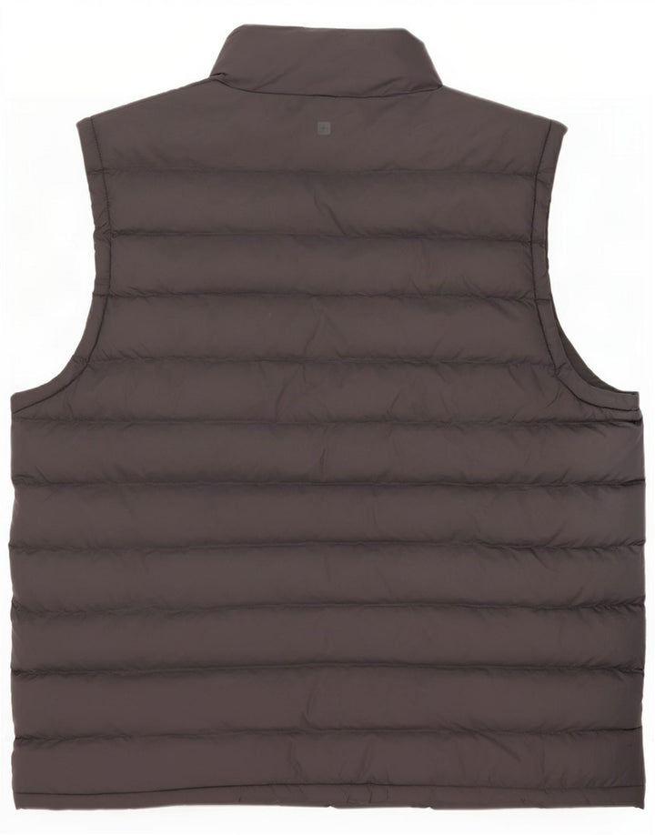 Colete acolchoado masculino Mountain Warehouse UK 44 2XL poliamida cinza