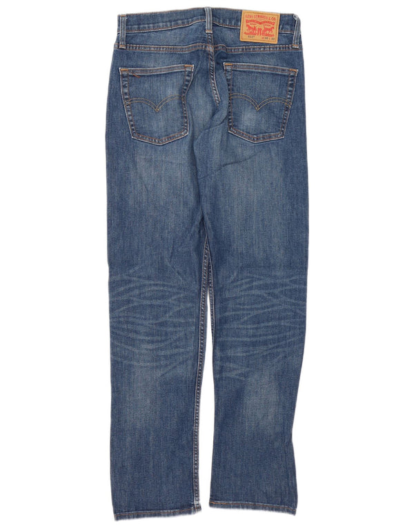 Levi's Masculino 513 Slim Jeans W30 L32 Azul Algodão