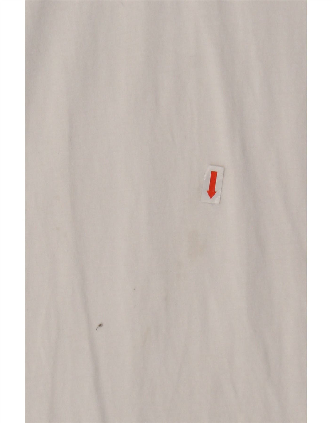 ARMANI EXCHANGE Mens Graphic Polo Shirt Large White Cotton Vintage Armani Exchange and Second-Hand Armani Exchange from Messina Hembry 