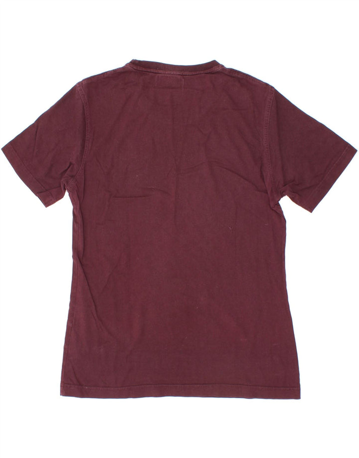 REEBOK Womens T-Shirt Top UK 18 XL Burgundy Cotton Vintage Reebok and Second-Hand Reebok from Messina Hembry 