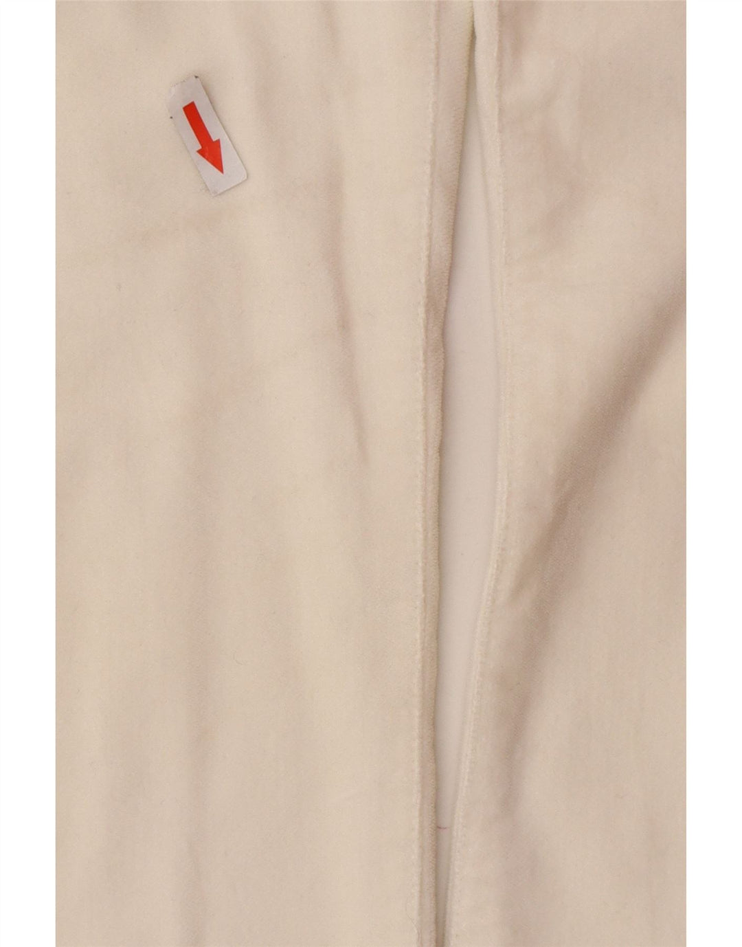 Calça feminina reta casual Armani W31 L32 algodão branco