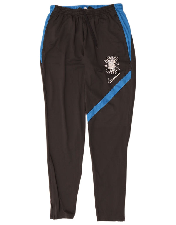 Nike Mens Republica Sports Tracksuit Calças Médio Preto Colorblock