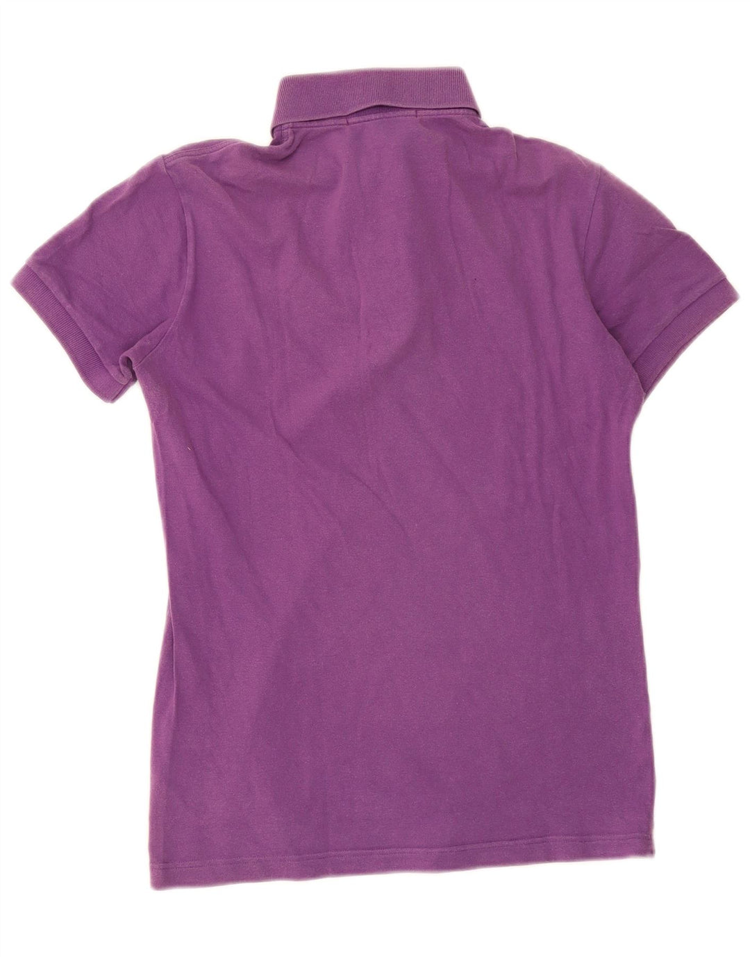 Camisa polo masculina Fred Perry pequena de algodão roxo