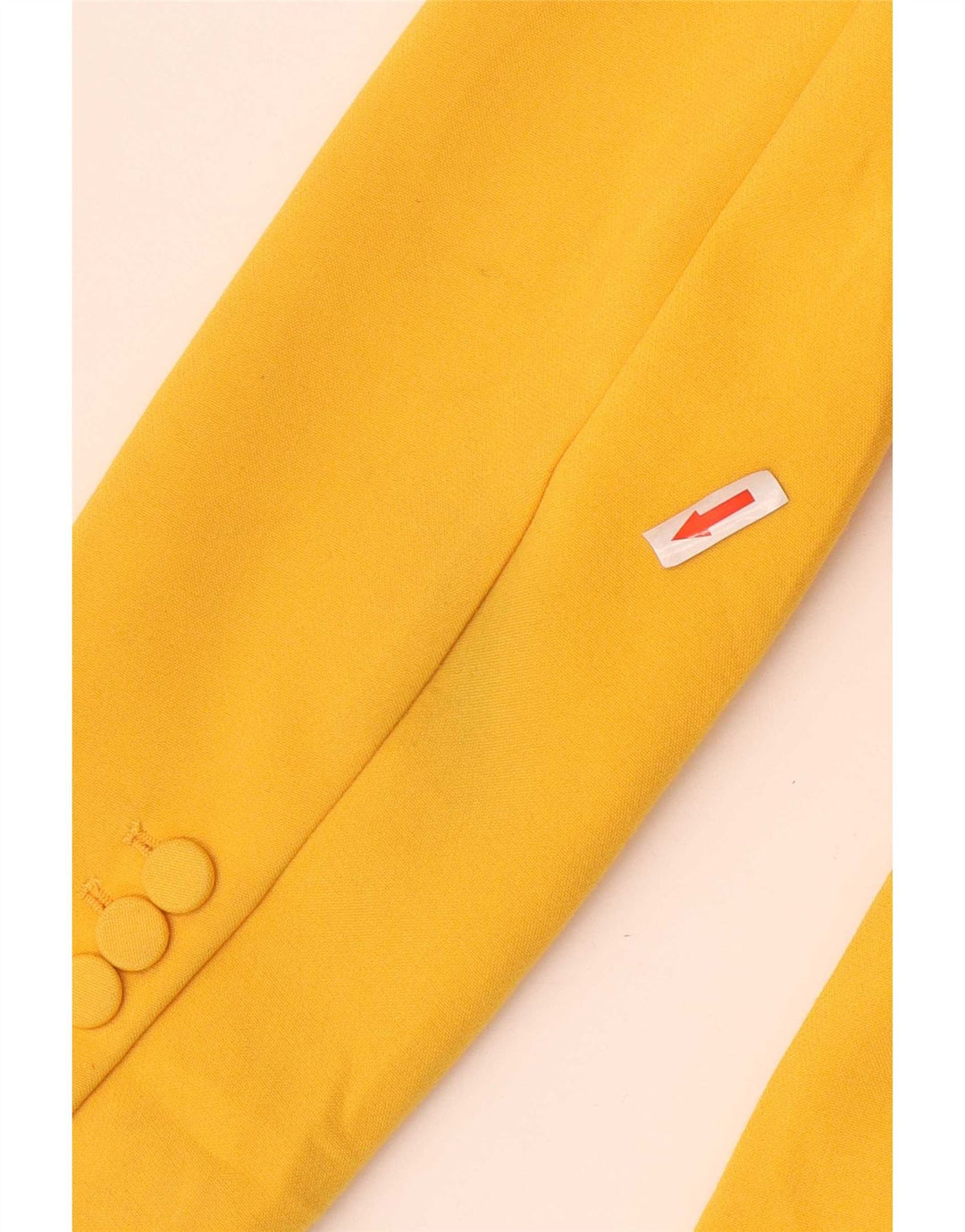 Jaqueta blazer feminina Zara com peito duplo Reino Unido 14 grande amarelo
