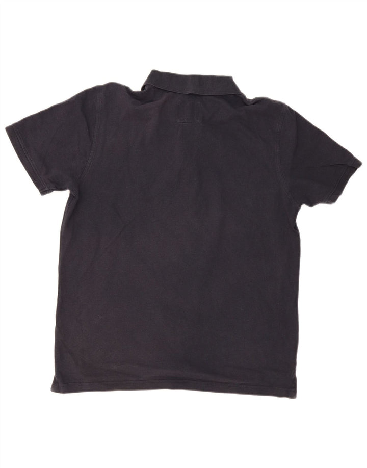 Camisa polo masculina CREW CLOTHING XL azul marinho algodão