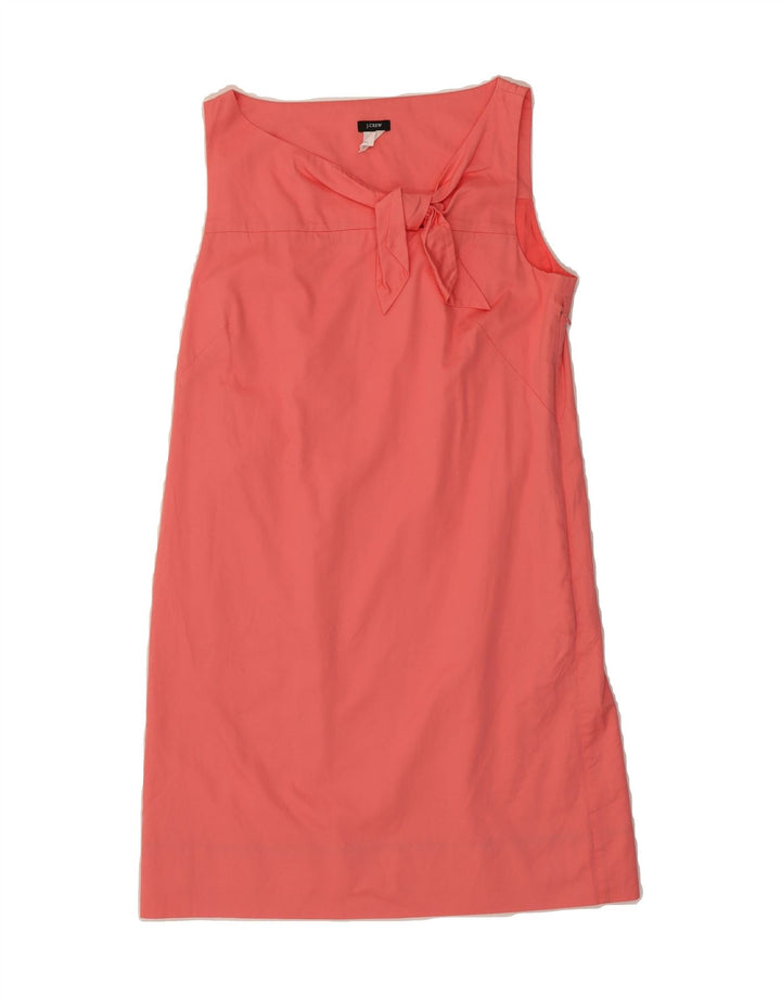 J. CREW Womens Sleeveless A-Line Dress US 10 Large Pink Cotton Vintage J. Crew and Second-Hand J. Crew from Messina Hembry 