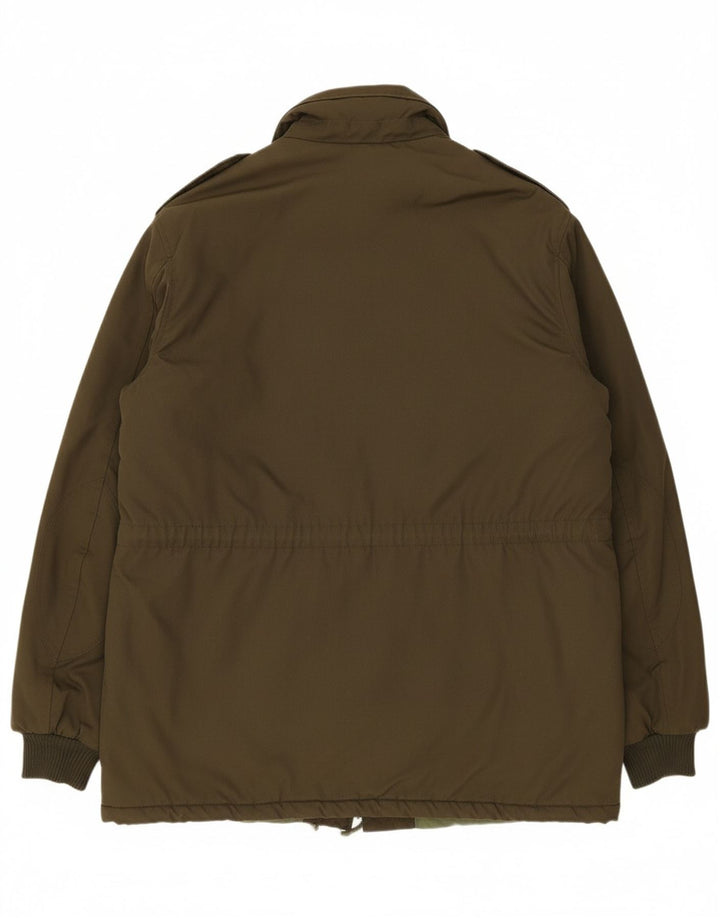 Jaqueta acolchoada militar masculina WHISTLE UK 42 XL cáqui