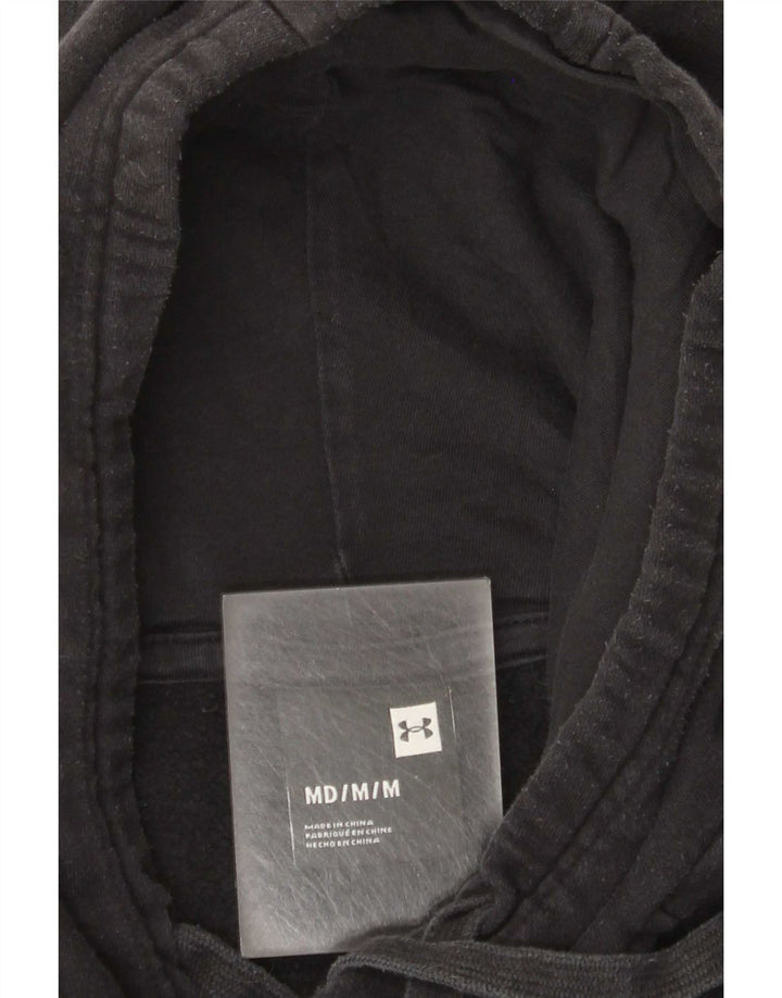 Under Armour masculino gráfico moletom com capuz médio preto