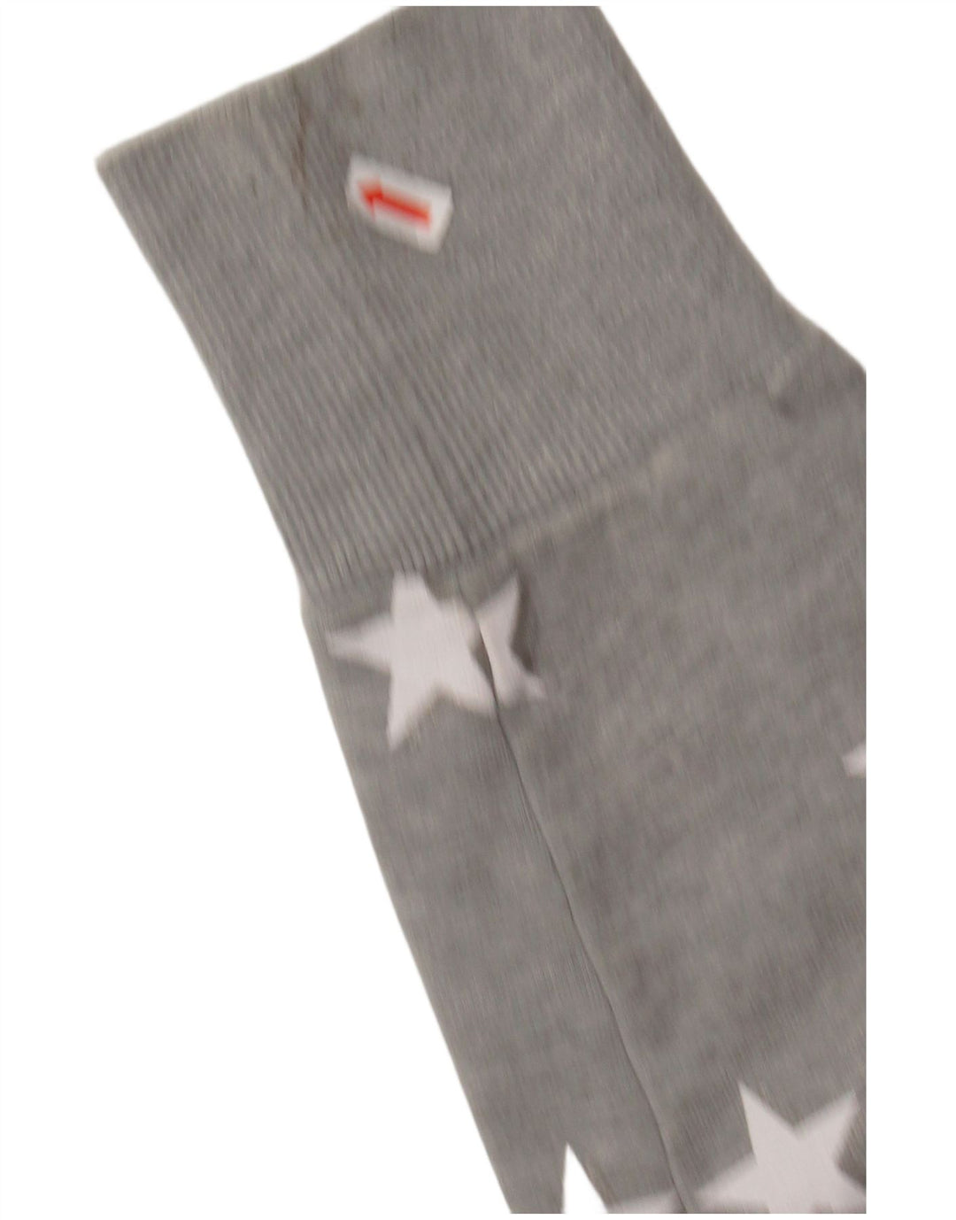 Suéter feminino SUPERDRY com capuz e zíper com padrão abstrato Reino Unido 14 grande cinza