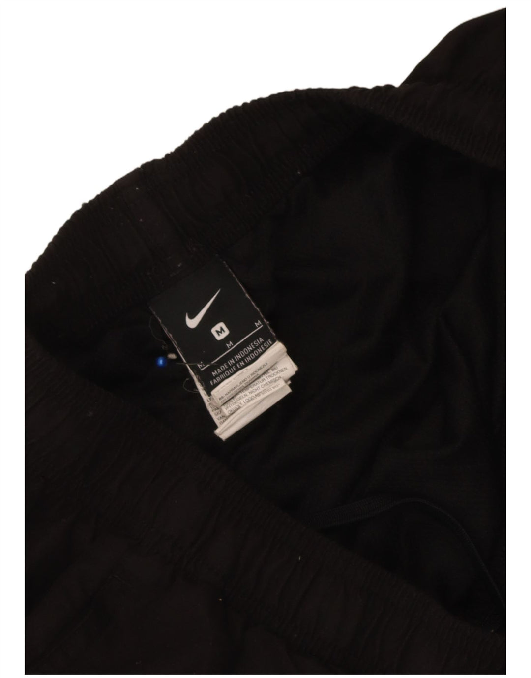 Shorts esportivos masculinos Nike médio preto poliéster