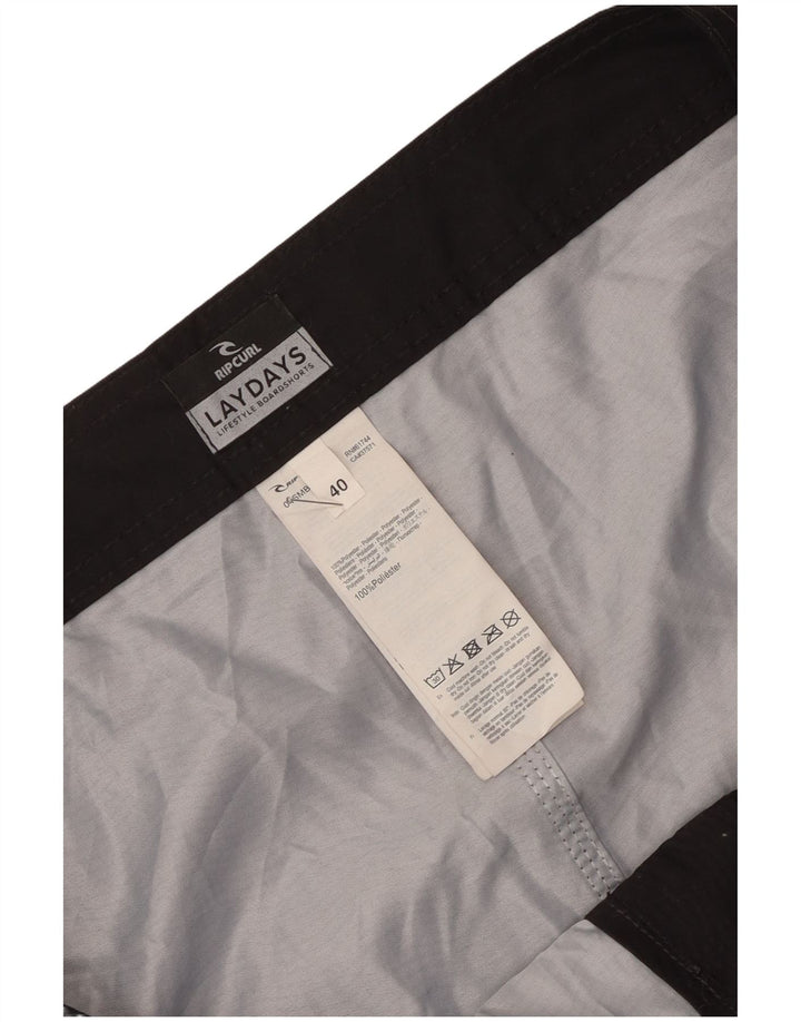 Shorts de natação masculino Rip Curl XL preto Colourblock poliéster