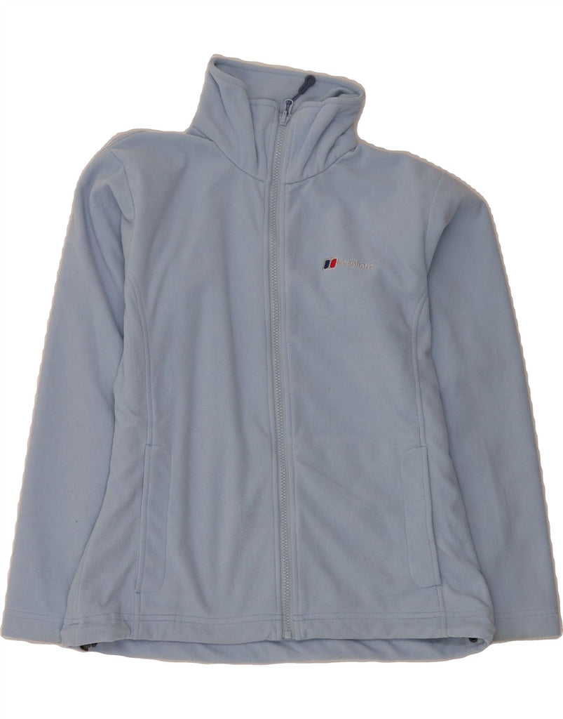 BERGHAUS Womens Fleece Jacket UK 12 Medium Blue Vintage Berghaus and Second-Hand Berghaus from Messina Hembry 