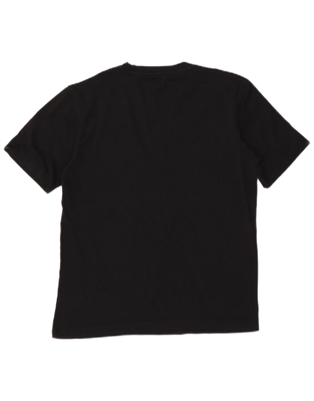 Calvin Klein Jeans Camiseta masculina gráfica Top Médio Preto
