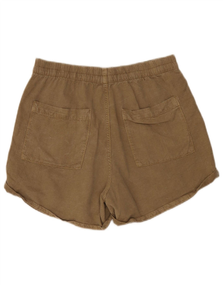 Zara Shorts feminino casual XS W24 cáqui