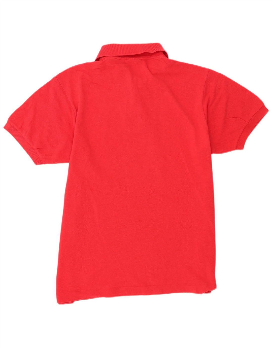 Camisa polo masculina Lacoste tamanho 4 médio algodão vermelho
