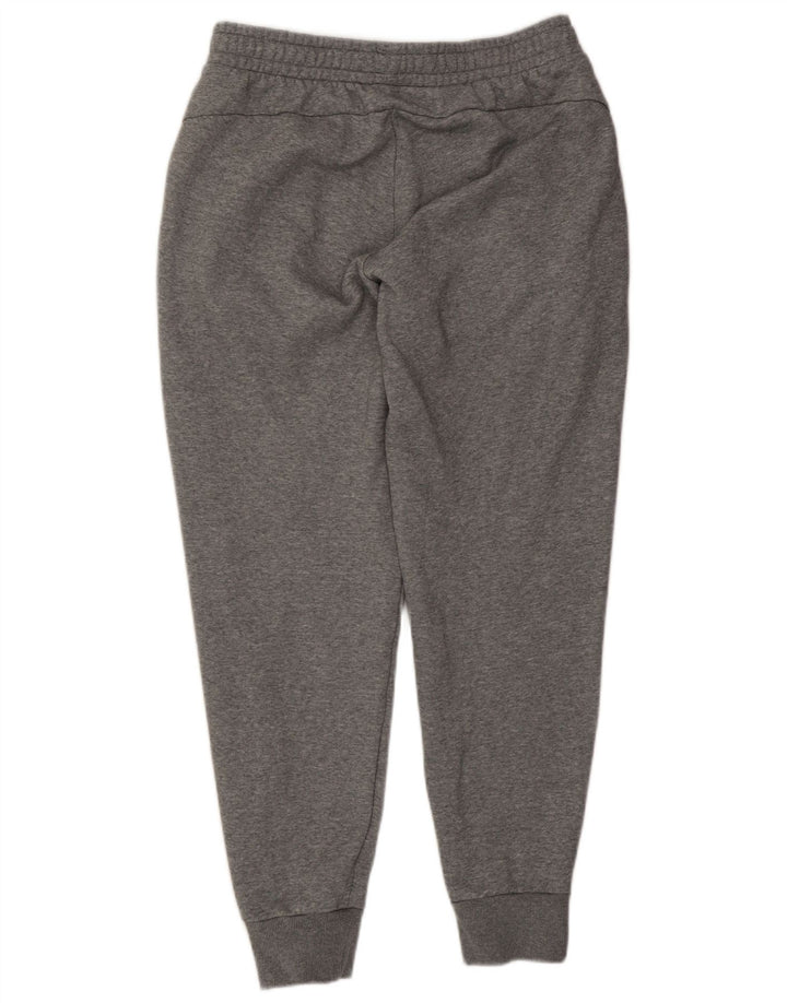 Calça esportiva masculina Puma Joggers grande algodão cinza
