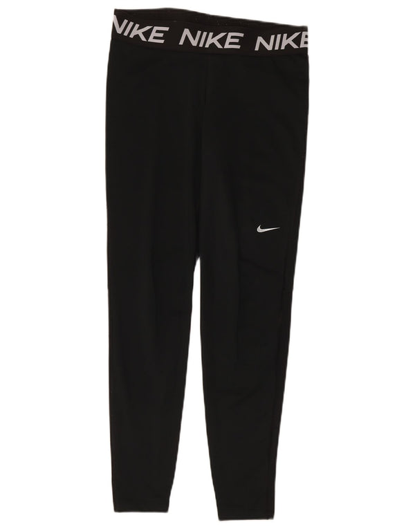 Leggings Nike Dri Fit Graphic UK 14 Grande Poliéster Preto