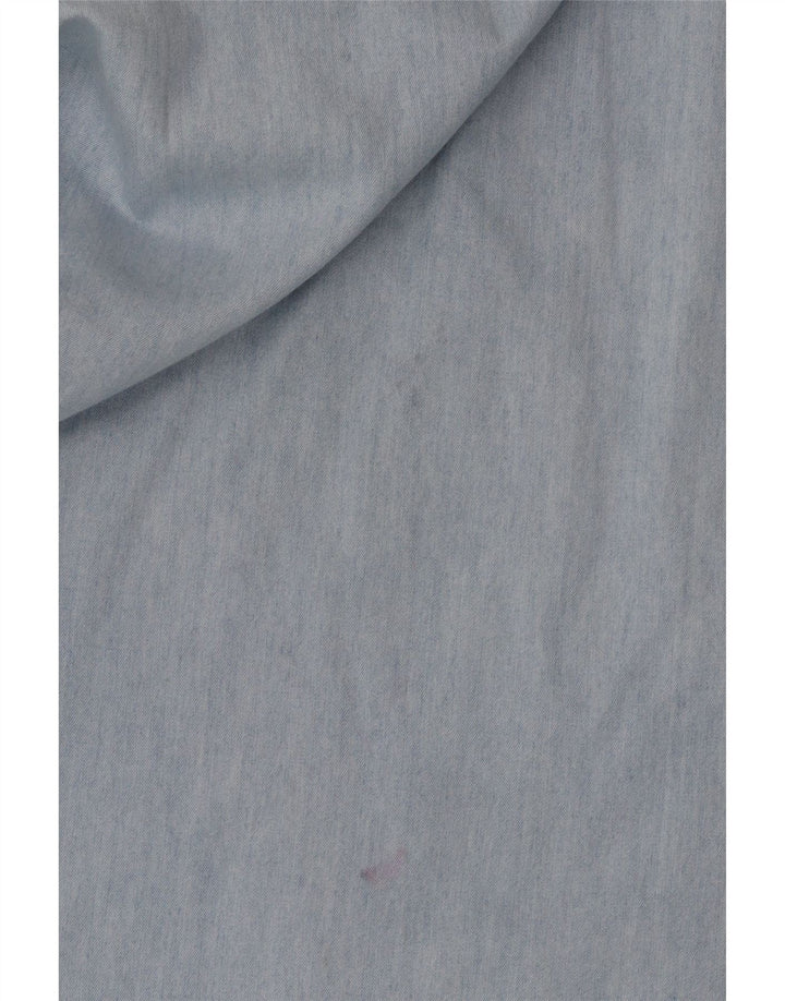Pulôver masculino Paul & Shark tamanho 17 1/2 44 XL algodão azul