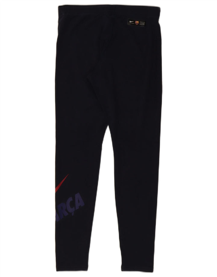 Leggings femininas Nike Graphic UK 12 médio azul marinho algodão