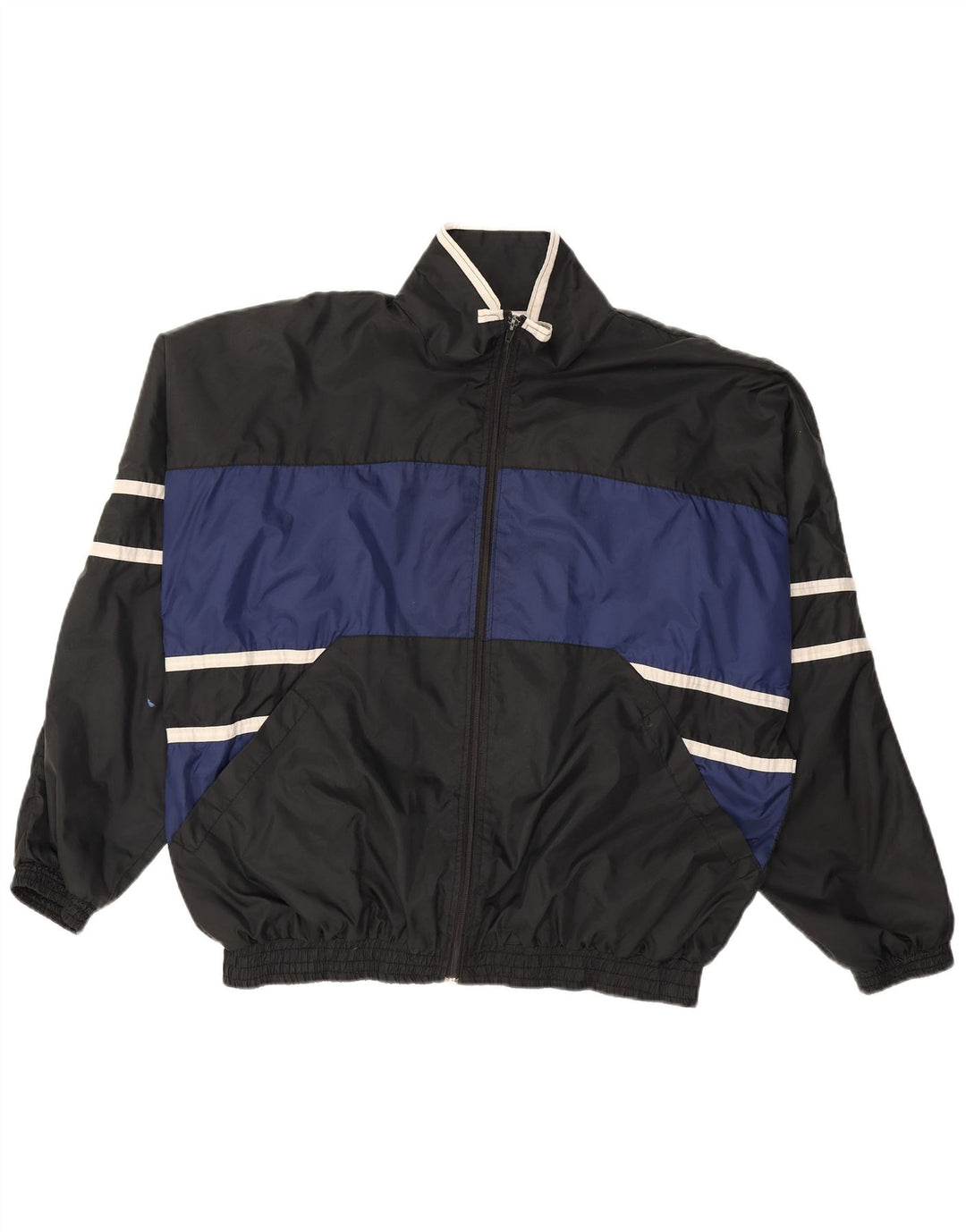 VERTICAL Masculino Treino Top Jaqueta Médio Preto Colourblock Nylon