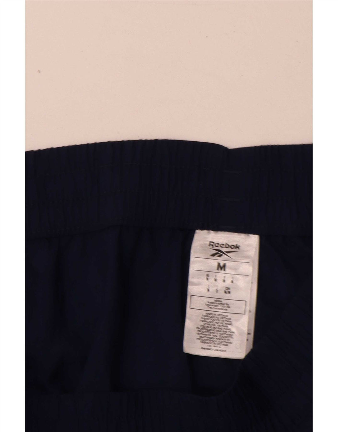 Calça de treino masculina Reebok Joggers médio azul marinho poliamida
