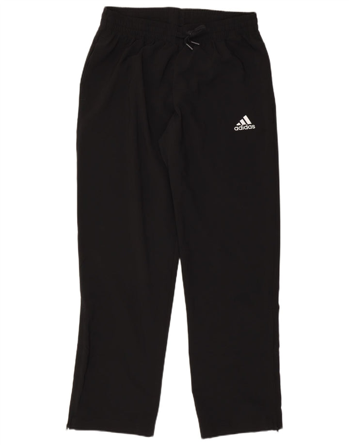 Calça de treino masculina Adidas grande poliéster preto