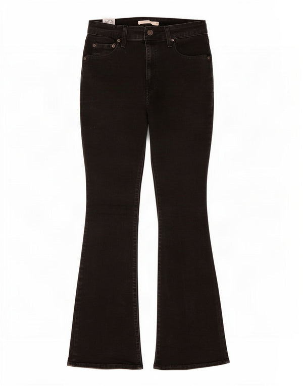 Calça jeans feminina Levi's 725 High Rise Bootcut W29 L29 algodão preto