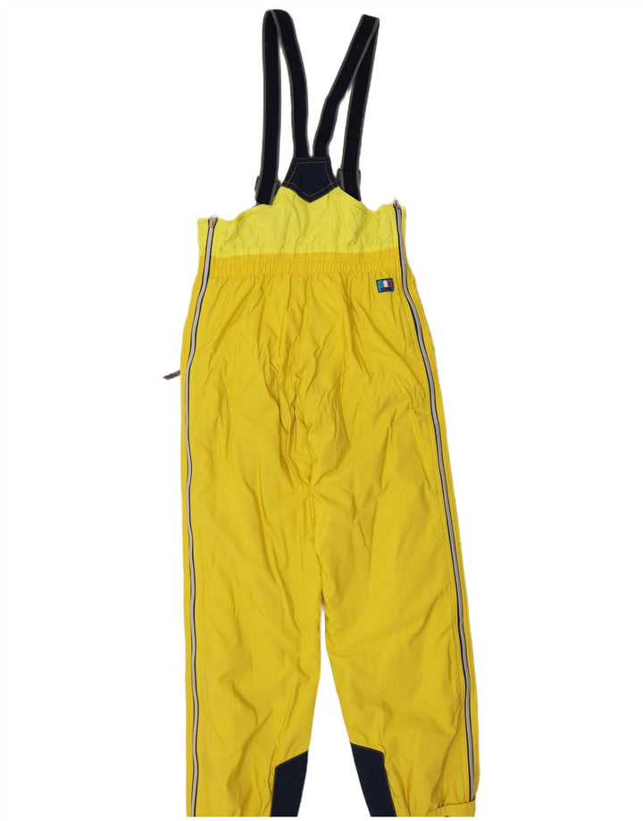 Colmar Mens Dungarees Ski Calças IT 48 Medium Yellow Colourblock